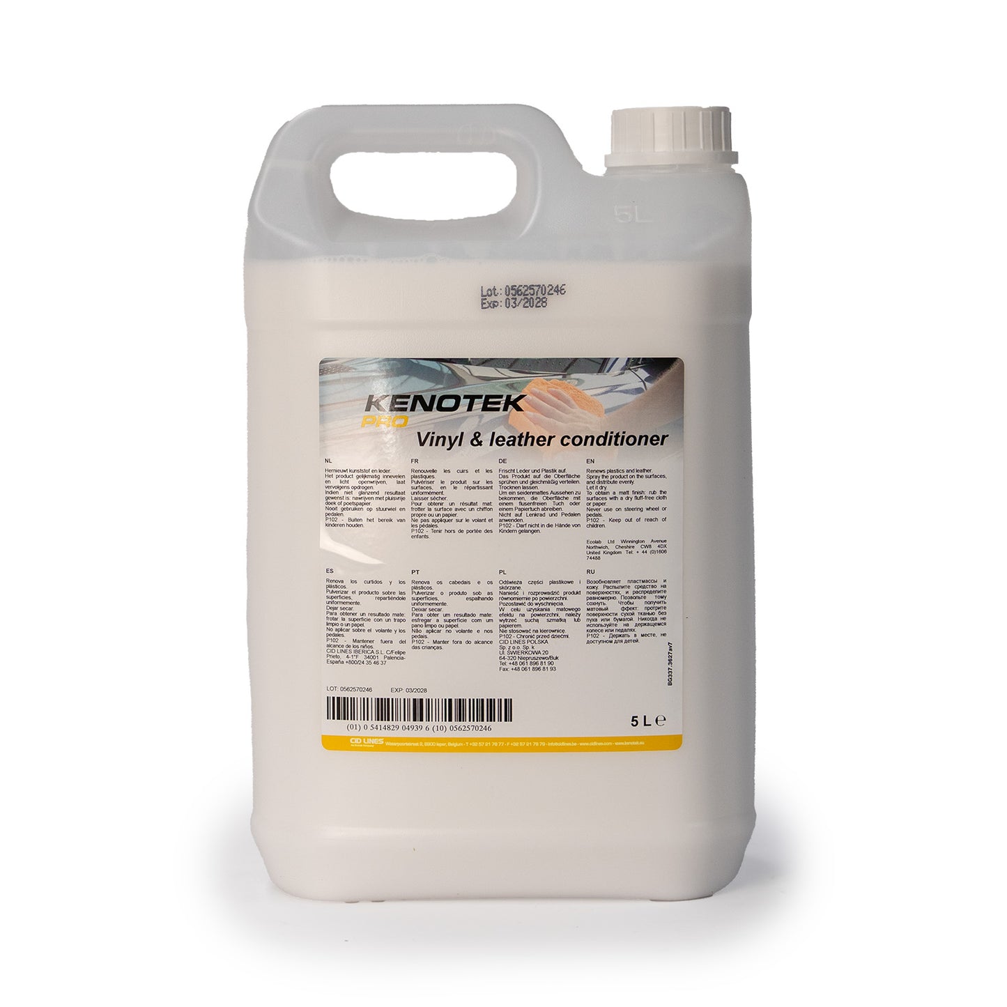 VINYL & LEATHER CONDITIONER 5L