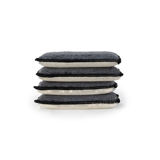 Duo Scrubspons grijs 4st