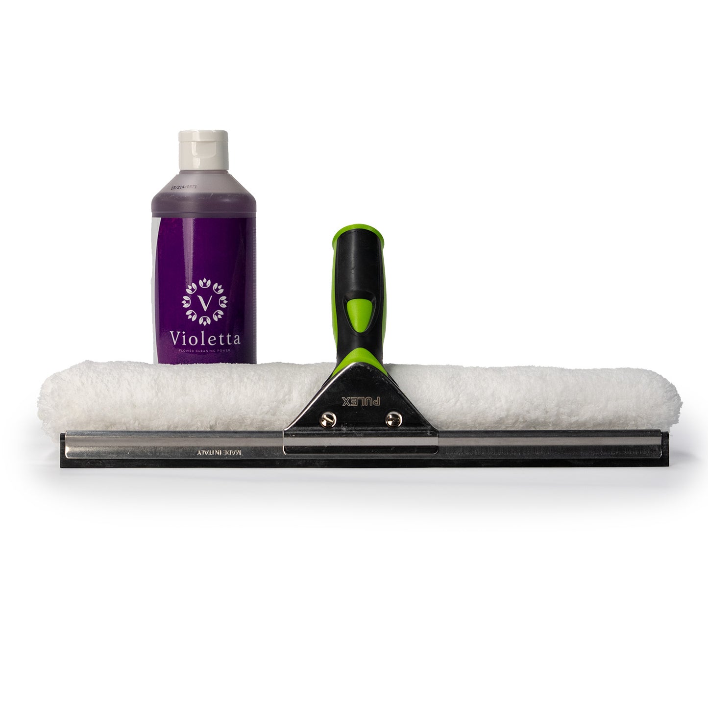 Raampakket
 Inwasser + trekker 35cm + 250ml zeep