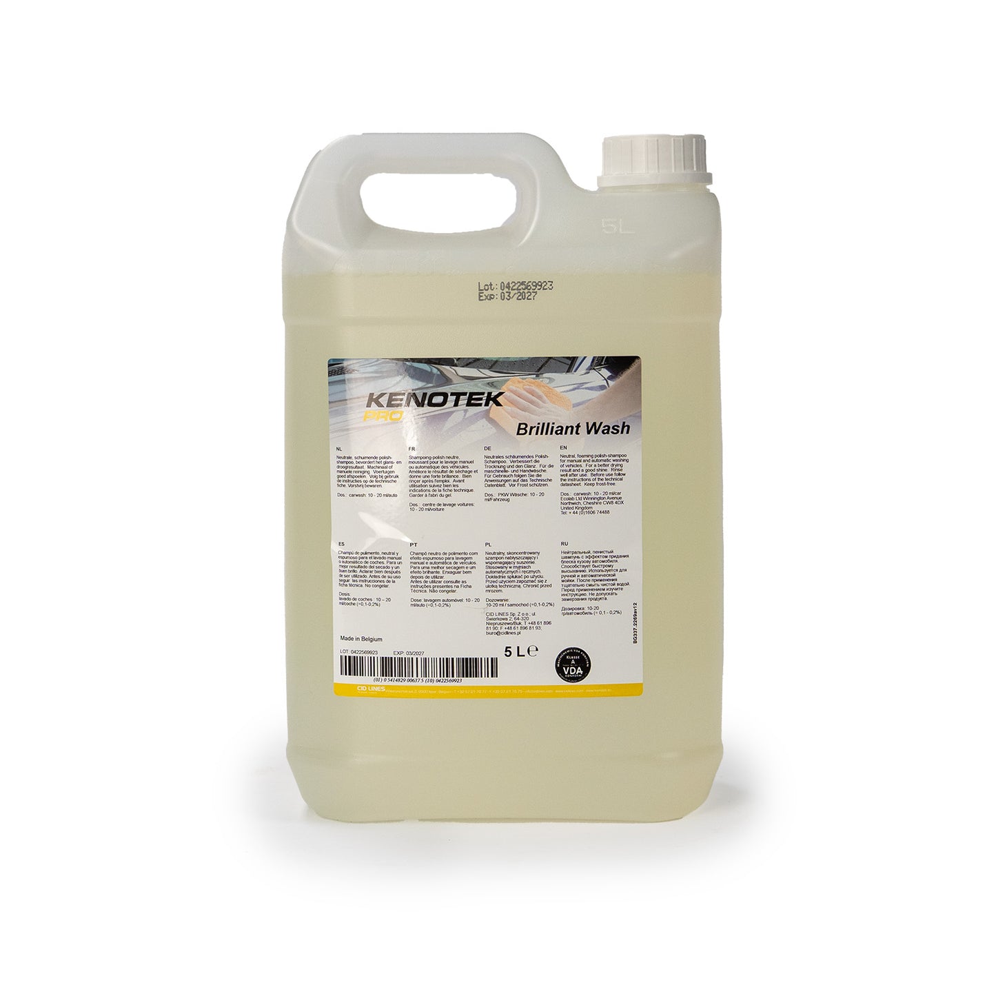 BRILLIANT WASH 5L NEW