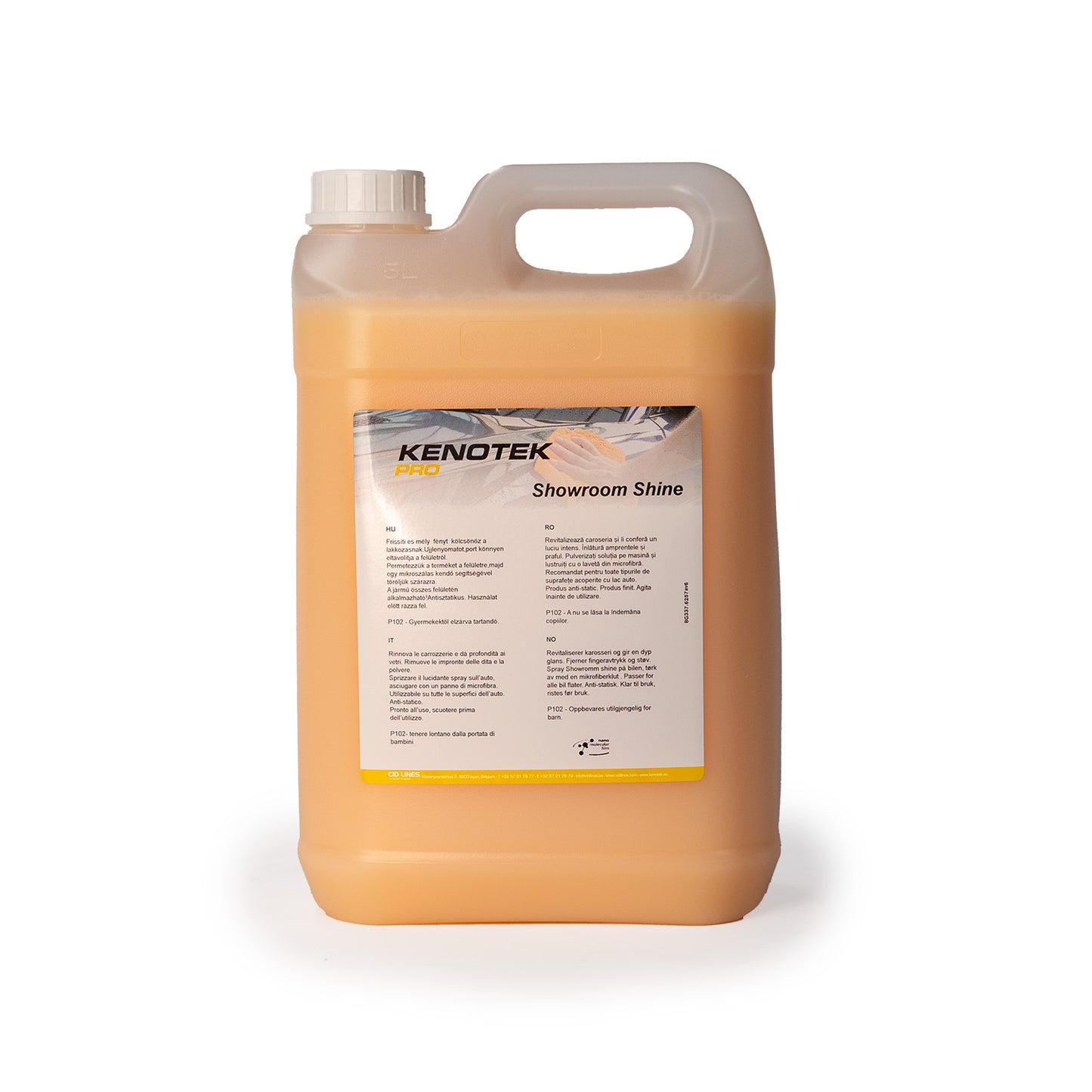 SHOWROOM SHINE 5L jerrycan