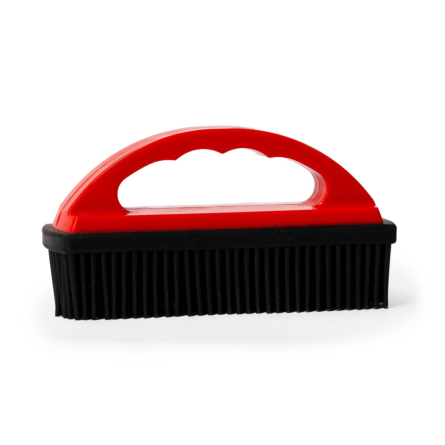 Rubber anti-haar borstel met handvat