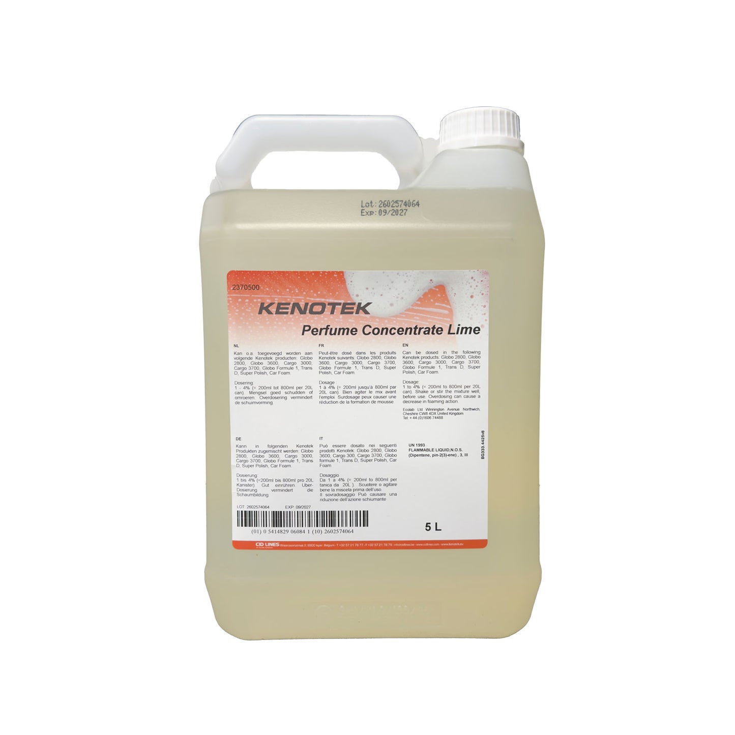 PERFUME CONCENTRATE LIME - 5L