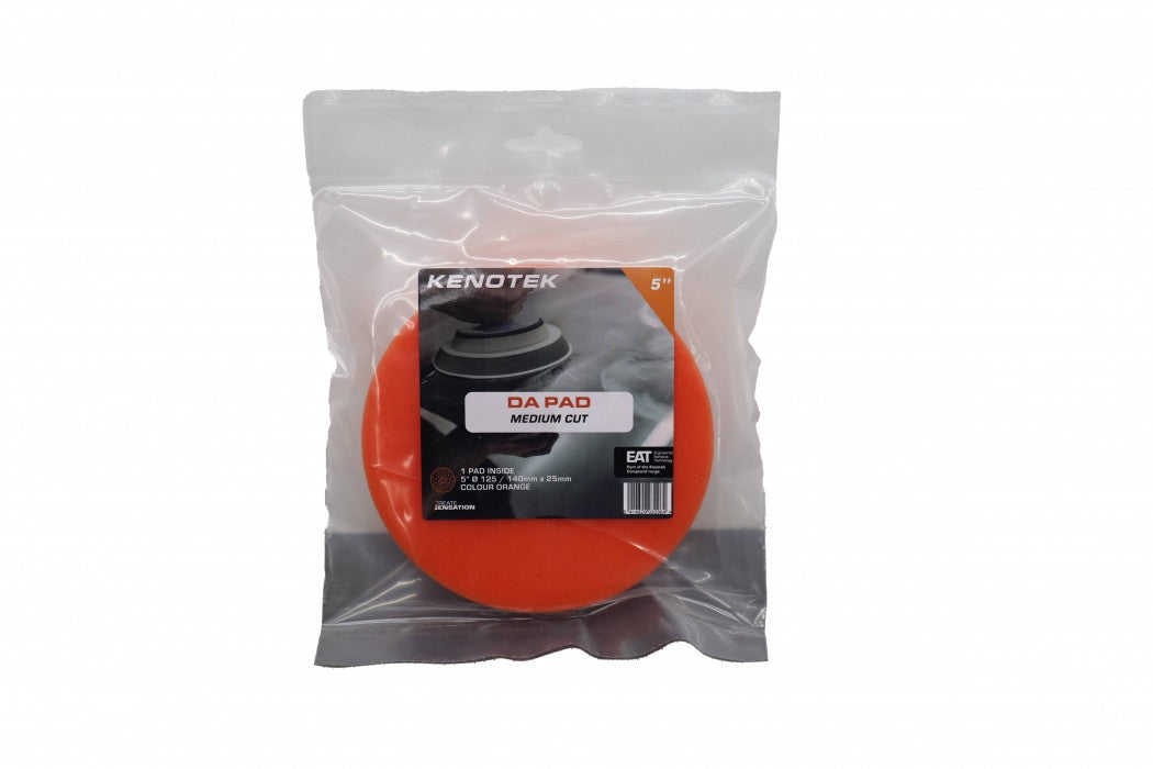 DA PAD 5” ORANGE - MEDIUM CUT