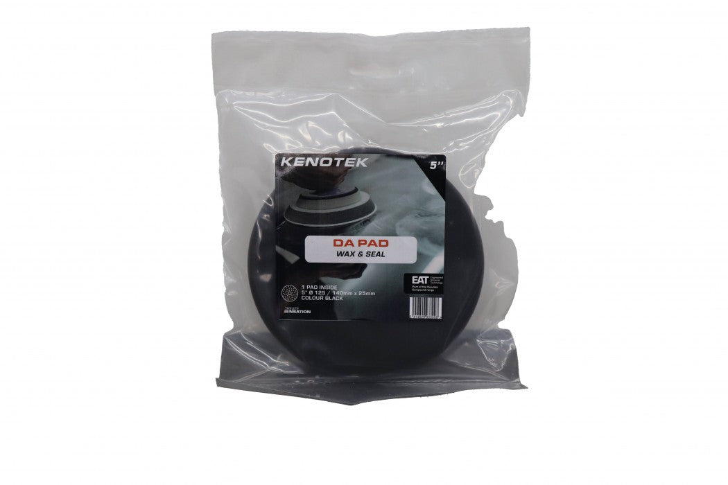 DA PAD 5” BLACK - WAX & SEAL